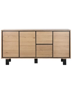 Anrichte Home ESPRIT Metall Holz MDF 160 x 38 x 80 cm