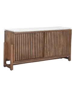 Anrichte Home ESPRIT Akazienholz Terrazzo 146 x 46 x 82 cm