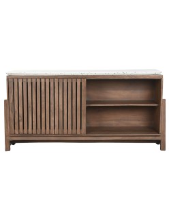Anrichte Home ESPRIT Akazienholz Terrazzo 146 x 46 x 82 cm