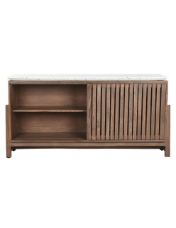 Anrichte Home ESPRIT Akazienholz Terrazzo 146 x 46 x 82 cm
