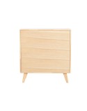 Anrichte Home ESPRIT natürlich Metall Rattan Kautschukholz 73,5 x 35 x 78 cm