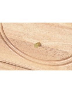 Anrichte Home ESPRIT natürlich Metall Rattan Kautschukholz 73,5 x 35 x 78 cm