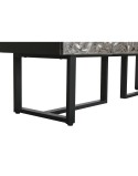 Anrichte Home ESPRIT Silberfarben Metall Stahl 151 x 41 x 80 cm