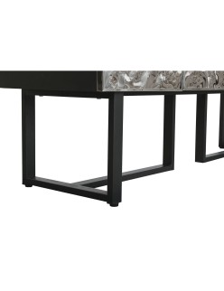 Anrichte Home ESPRIT Silberfarben Metall Stahl 151 x 41 x 80 cm