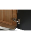 Anrichte Home ESPRIT Silberfarben Metall Stahl 151 x 41 x 80 cm