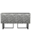 Anrichte Home ESPRIT Silberfarben Metall Stahl 151 x 41 x 80 cm
