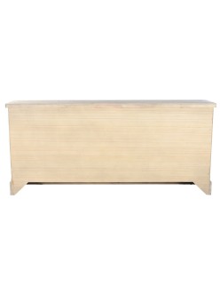 Buffet Home ESPRIT Naturel Bois Verre 180 x 40 x 82 cm
