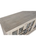 Buffet Home ESPRIT Naturel Bois Verre 180 x 40 x 82 cm