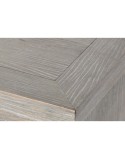 Buffet Home ESPRIT Naturel Bois Verre 180 x 40 x 82 cm