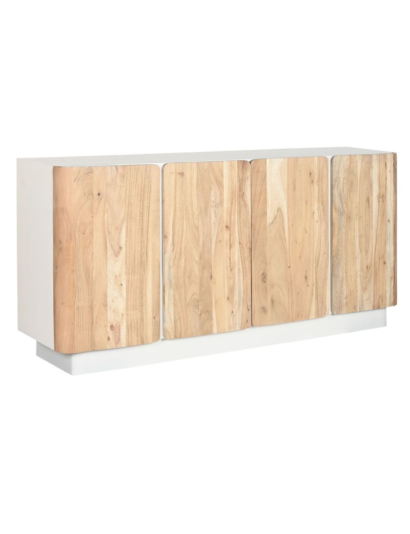 Anrichte Home ESPRIT Weiß natürlich Akazienholz Mango-Holz 170 x 40 x 80 cm