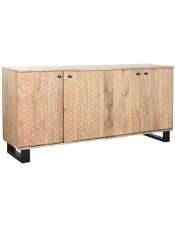 Anrichte Home ESPRIT Metall Akazienholz 170 x 40 x 80 cm