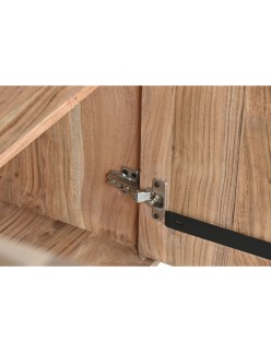 Anrichte Home ESPRIT Metall Akazienholz 170 x 40 x 80 cm