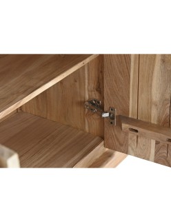 Anrichte Home ESPRIT natürlich Akazienholz Holz MDF 180 x 40 x 80 cm