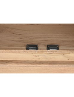 Anrichte Home ESPRIT natürlich Akazienholz Holz MDF 180 x 40 x 80 cm