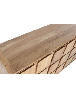 Anrichte Home ESPRIT natürlich Akazienholz Holz MDF 180 x 40 x 80 cm