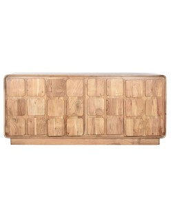 Anrichte Home ESPRIT natürlich Akazienholz Holz MDF 180 x 40 x 80 cm