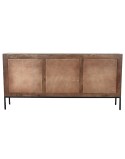 Anrichte Home ESPRIT Weiß Metall Mango-Holz 180 x 40 x 85 cm