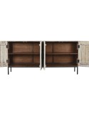 Anrichte Home ESPRIT Weiß Metall Mango-Holz 180 x 40 x 85 cm