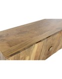 Aparador Home ESPRIT Dourado Natural Metal Madeira de mangueira 160 x 45 x 75 cm