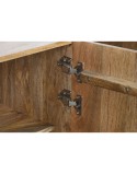 Credenza Home ESPRIT Dorato Naturale Metallo Legno di mango 160 x 45 x 75 cm