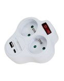 Steckdosenleiste Esperanza ELK311W 2 Stecker