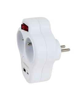 Steckdosenleiste Esperanza ELK311W 2 Stecker