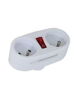 Steckdosenleiste Esperanza ELK306W 2 Stecker