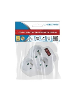 Steckdosenleiste Esperanza ELK304W 3 Stecker