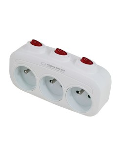Steckdosenleiste Esperanza ELK307W 3 Stecker