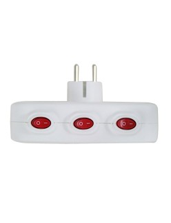 Steckdosenleiste Esperanza ELK307W 3 Stecker