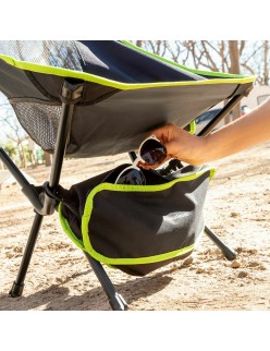 Camping Klappstuhl InnovaGoods Schwarz (Restauriert B)