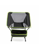 Camping Klappstuhl InnovaGoods Schwarz (Restauriert B)