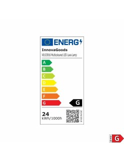 Mehrfarbige LED-Lavalampe InnovaGoods (Restauriert B)