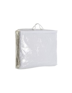 Trapunta DKD Home Decor Bianco Osimano 270 x 270 x 1 cm
