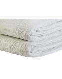 Trapunta DKD Home Decor Bianco Osimano 270 x 270 x 1 cm