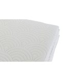 Steppdecke DKD Home Decor Weiß Einzelmatratze Doppelmatratze 180 x 260 x 1 cm