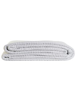 Steppdecke DKD Home Decor Weiß Einzelmatratze Doppelmatratze 180 x 260 x 1 cm