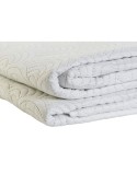 Steppdecke DKD Home Decor Weiß Einzelmatratze Doppelmatratze 180 x 260 x 1 cm