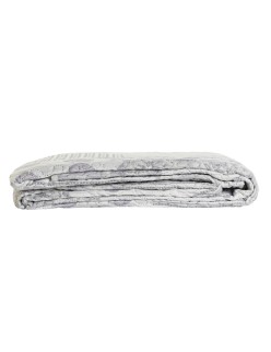 Steppdecke DKD Home Decor Beige Grau Einzelmatratze Doppelmatratze 180 x 260 x 1 cm