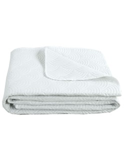 Bedspread (quilt) DKD Home Decor White Double 240 x 260 x 1 cm