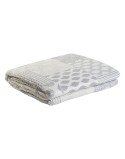Steppdecke DKD Home Decor Beige Grau King size 270 x 270 x 1 cm