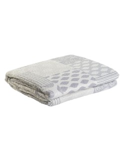 Steppdecke DKD Home Decor Beige Grau King size 270 x 270 x 1 cm