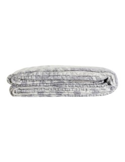 Trapunta DKD Home Decor Beige Grigio Osimano 270 x 270 x 1 cm