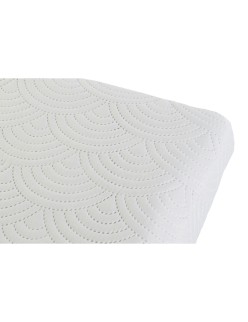 Steppdecke DKD Home Decor Weiß King size 270 x 270 x 1 cm