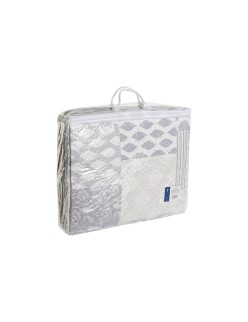 Trapunta DKD Home Decor Beige Grigio Osimano 270 x 270 x 1 cm