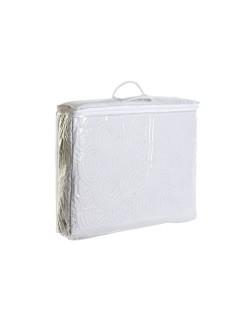 Steppdecke DKD Home Decor Weiß King size 270 x 270 x 1 cm