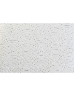 Steppdecke DKD Home Decor Weiß King size 270 x 270 x 1 cm