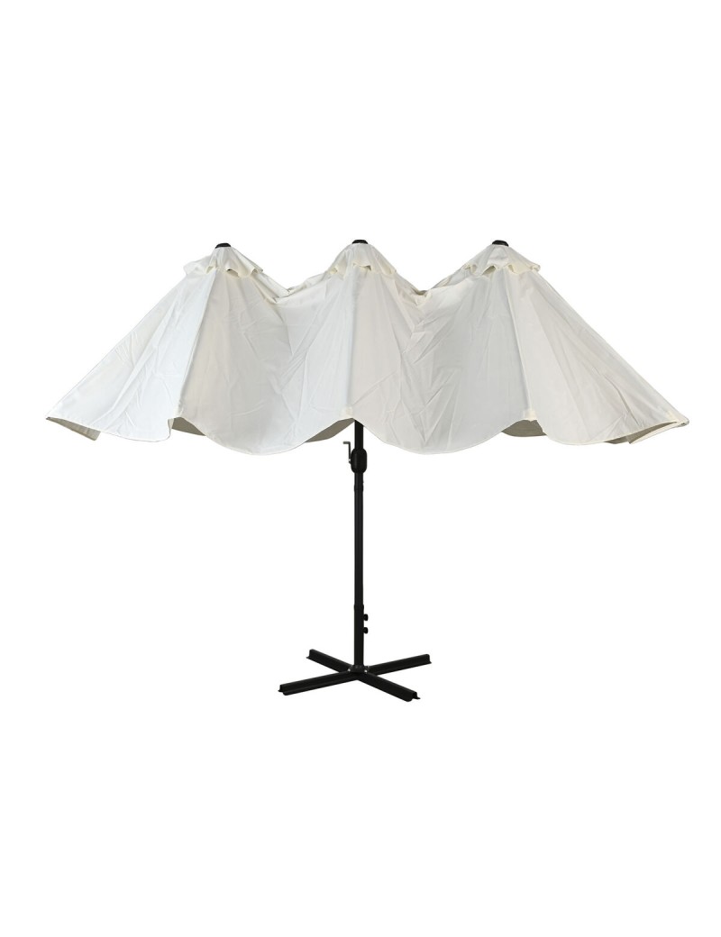 Solskærm Home ESPRIT Beige Dunkelgrau 450 x 262 x 250 cm