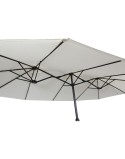 Solskærm Home ESPRIT Beige Dunkelgrau 450 x 262 x 250 cm