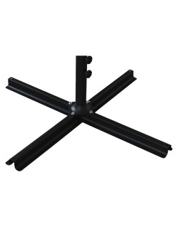 Parasol Home ESPRIT Bege Cinzento escuro 450 x 262 x 250 cm